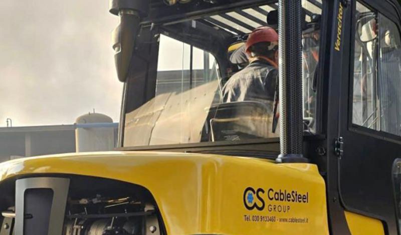 Cablesteel per Duferco Travi e Profilati